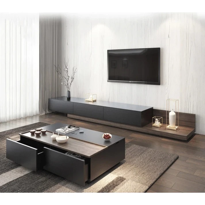 TV TABLE +COFEE TABLE